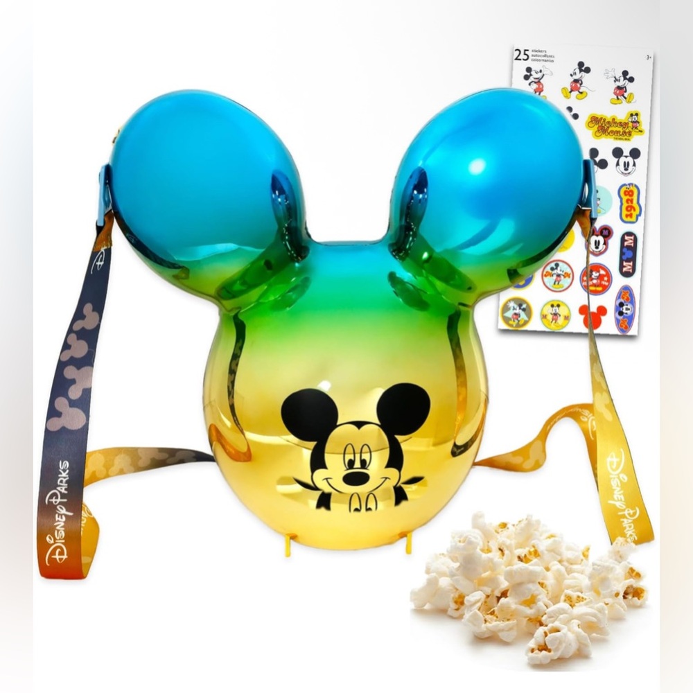 Disney Park Mickey Mouse Popcorn Bucket Collectable Bag